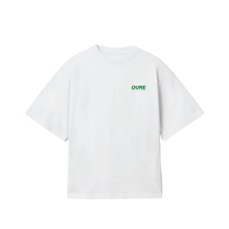 WHITE START T-SHIRT