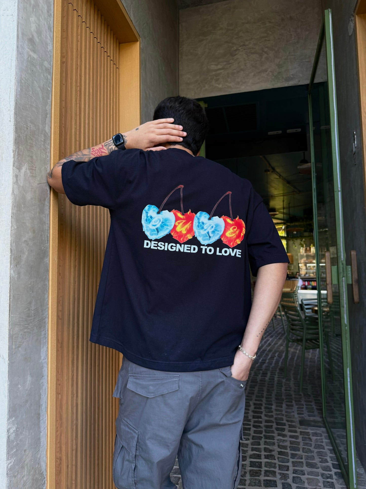 CHERRIES BOXY-FIT